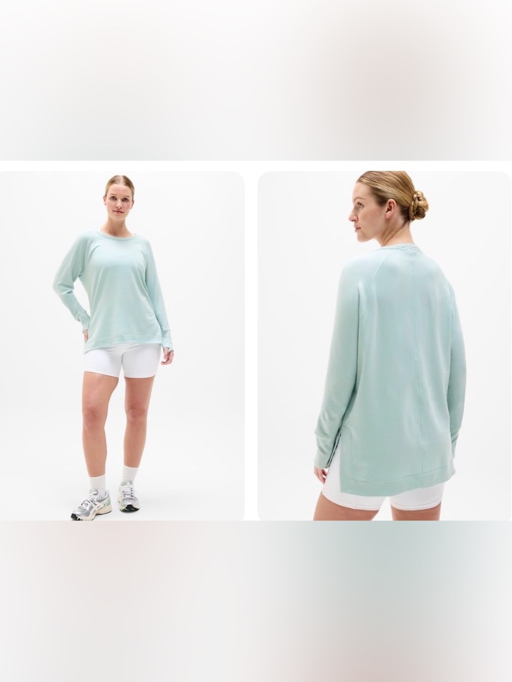 NWT Athleta XL Coaster Luxe Recover Sweatshirt